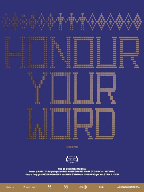 Honour your word poster